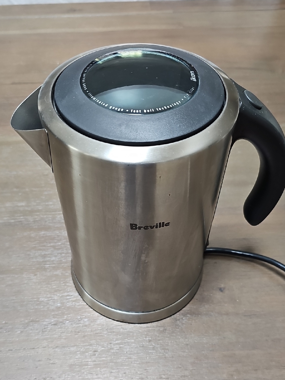 Breville Stainless Steel Electric Kettle - Silver and Black